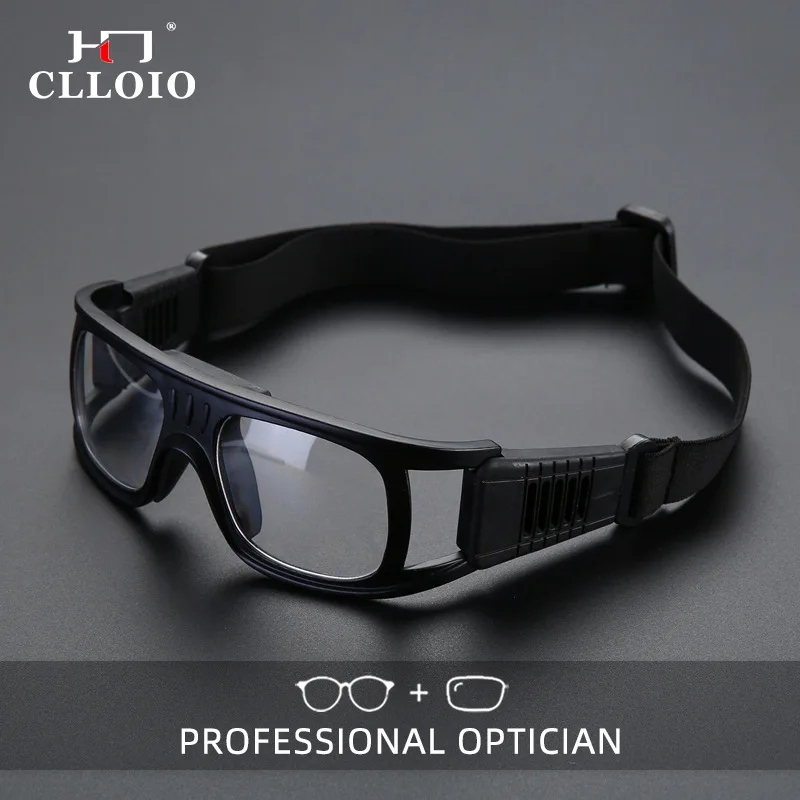 

CLLOIO Adjustable Anti-Collision Myopia Glasses For Basketball Football Outdoor Sports Progressive Prescription Reading Glasses