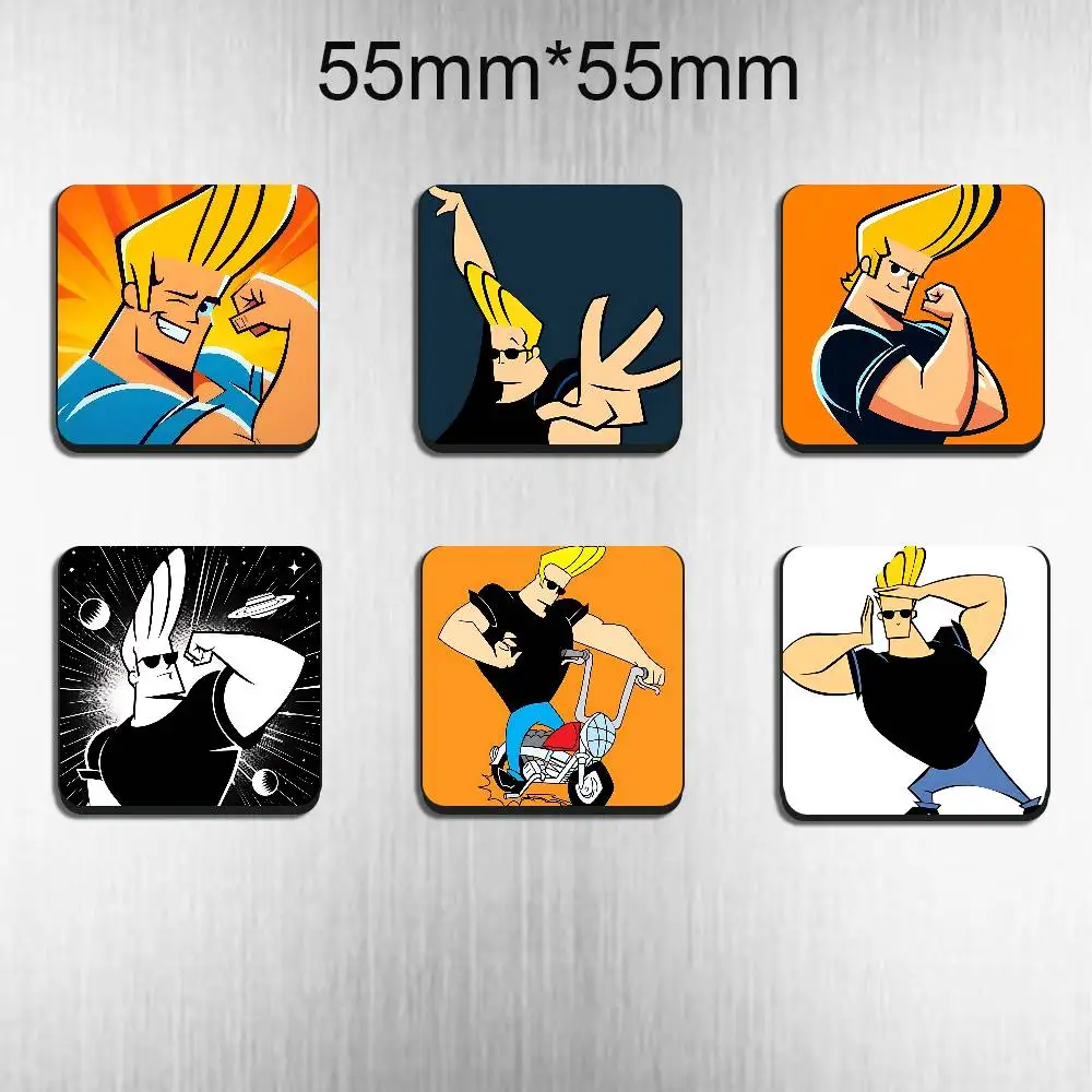 

regent-style haircut Johnny Bravo Best-Selling Strong Magnetic Fridge Magnets Adhesive to Metal Surfaces Leaves No Residue