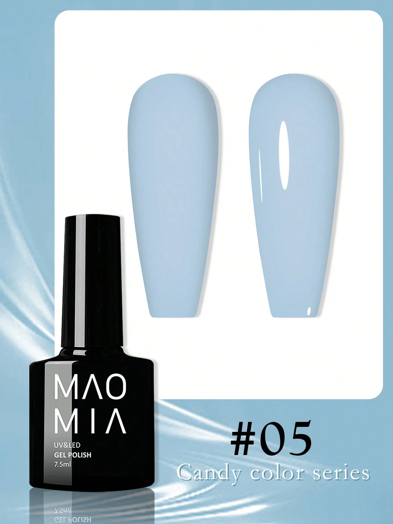 7.5ml Glitter Rubber Base Gel Polish Gold Sequins Blue Base Gel Top Coat Soak Off UV LED Nail Art Varnish Manicure