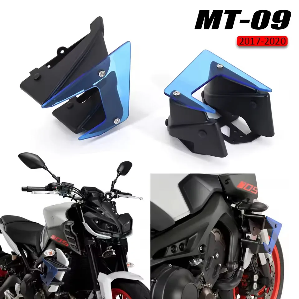 

Motorcycle Accessories Side Downforce Naked Spoilers Deflector Downforce Spoilers For Yamaha MT 09 / SP MT09 2017 2018 2019 2020