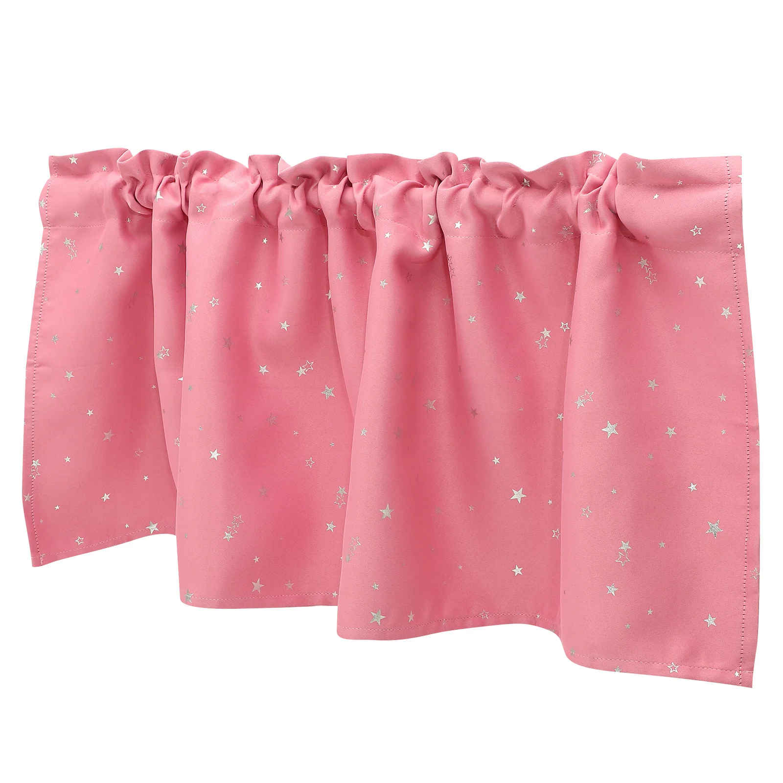 

Kitchen Cabinet Short Blackout Valance Free Punching Easy Install Window Curtain Short Curtain for Bathroom Living Room Kitchen