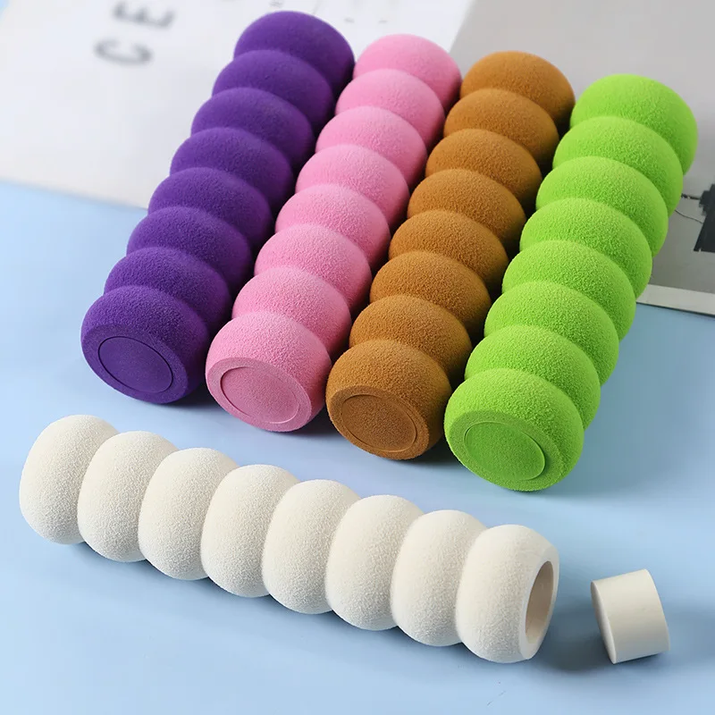 Soft Rubber Crash Pad Door Handle Stopper Round Soft Door Knob Foam Cover Furniture Protector Baby Safety Practical Static-Free