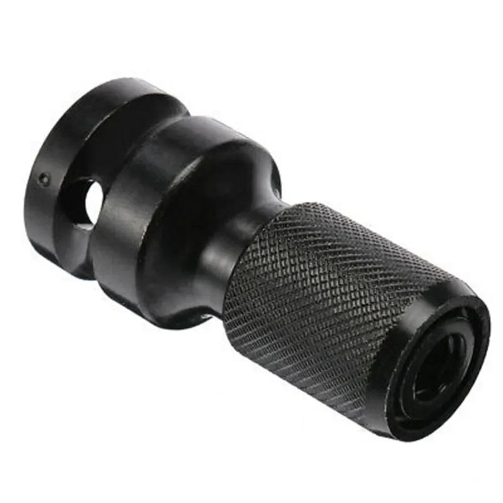 1/2 Inch To 1/4 Inch Hex Socket Adapter Electric Wrench Drive Converter Chuck Ratchet Socket Impact Tool