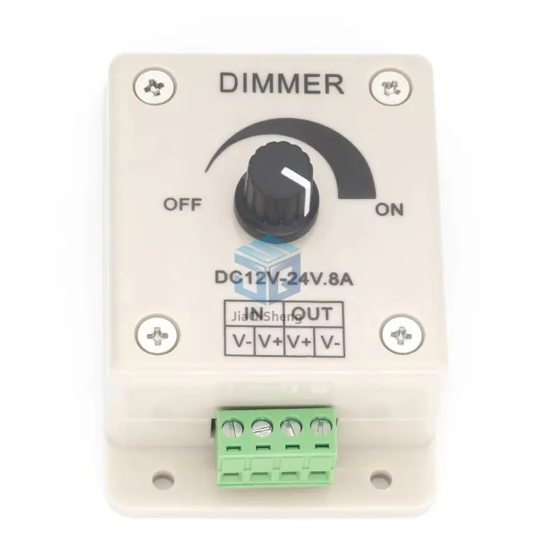 Voltage Regulator DC-DC Voltage Stabilizer 8A Power Supply Adjustable Speed Controller DC 12V LED Dimmer 12 V