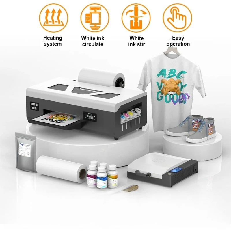 

【Best-selling】DTF Impresora Printer A4 L805 DTF Printer Direct Film Printer for Jeans With INK Textile Fabric T-shirt Printing M