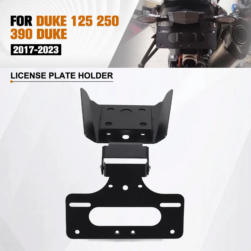 

For Duke 125 250 390 DUKE 2017 2018 2019 2020 2021 2022 2023 Motorcycle License Plate Holder Bracket Tail Tidy Fender Eliminator