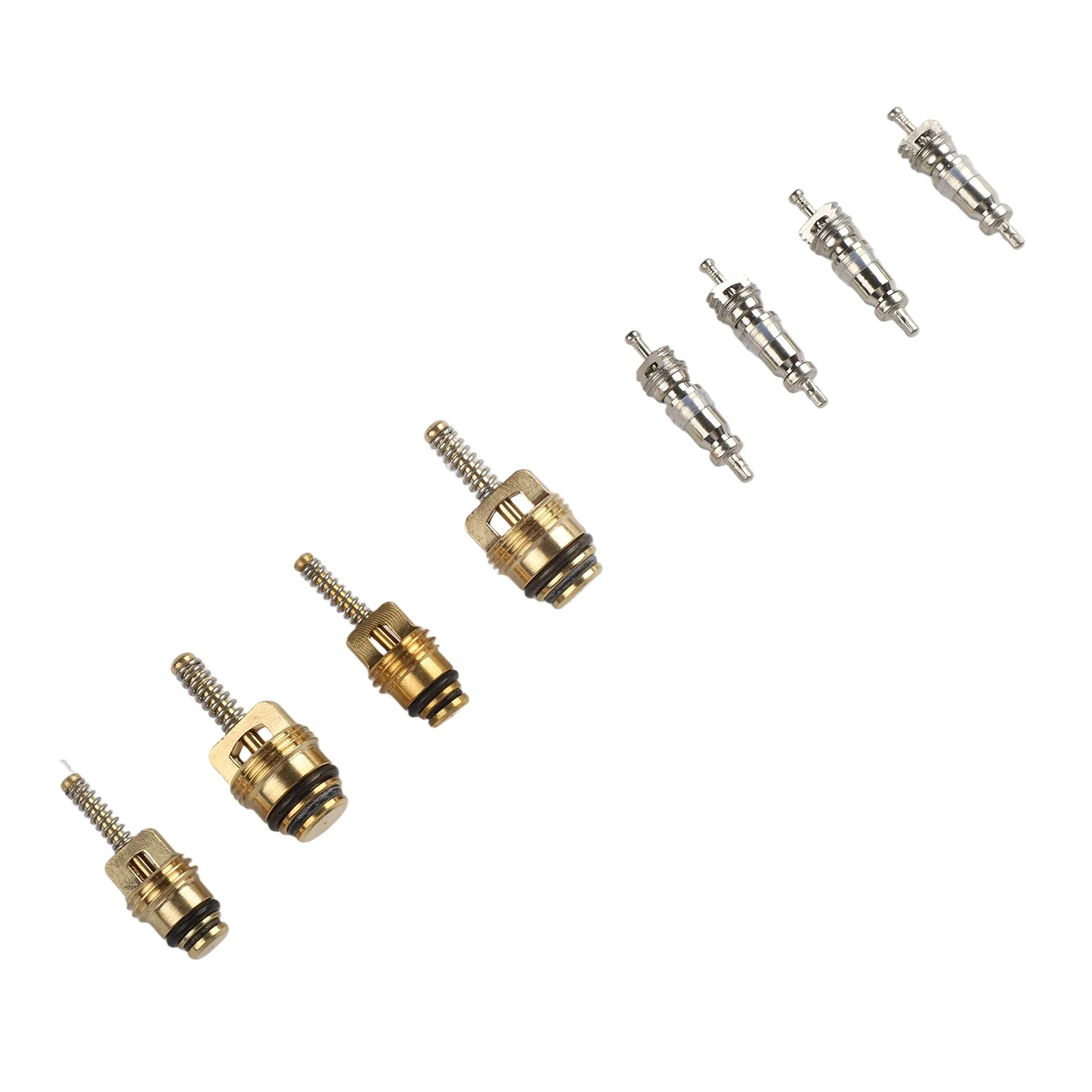 Valve Core Replacement Kit for R12/For Air Conditioning Featuring Essential Components for Efficient System Maintenance