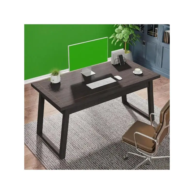 Ergonomic Computer Desk with Adjustable Height and Storage Solutions for Home Office