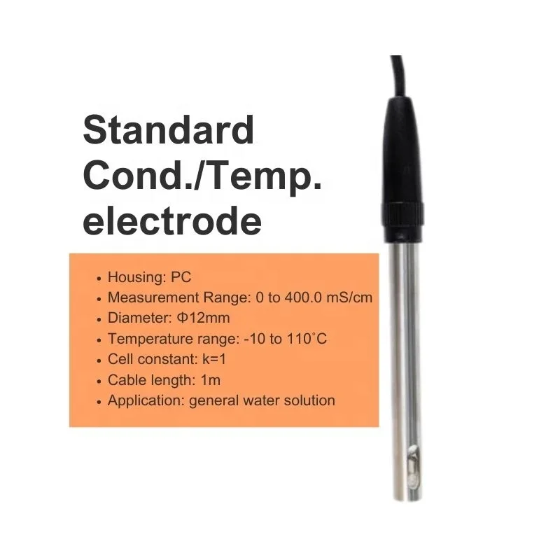 NEW Basic Benchtop Conductivity Meter Kit With Data Hold ATC Function CE Certified Can Be Used As Portable EC Analyzer TDS Meter