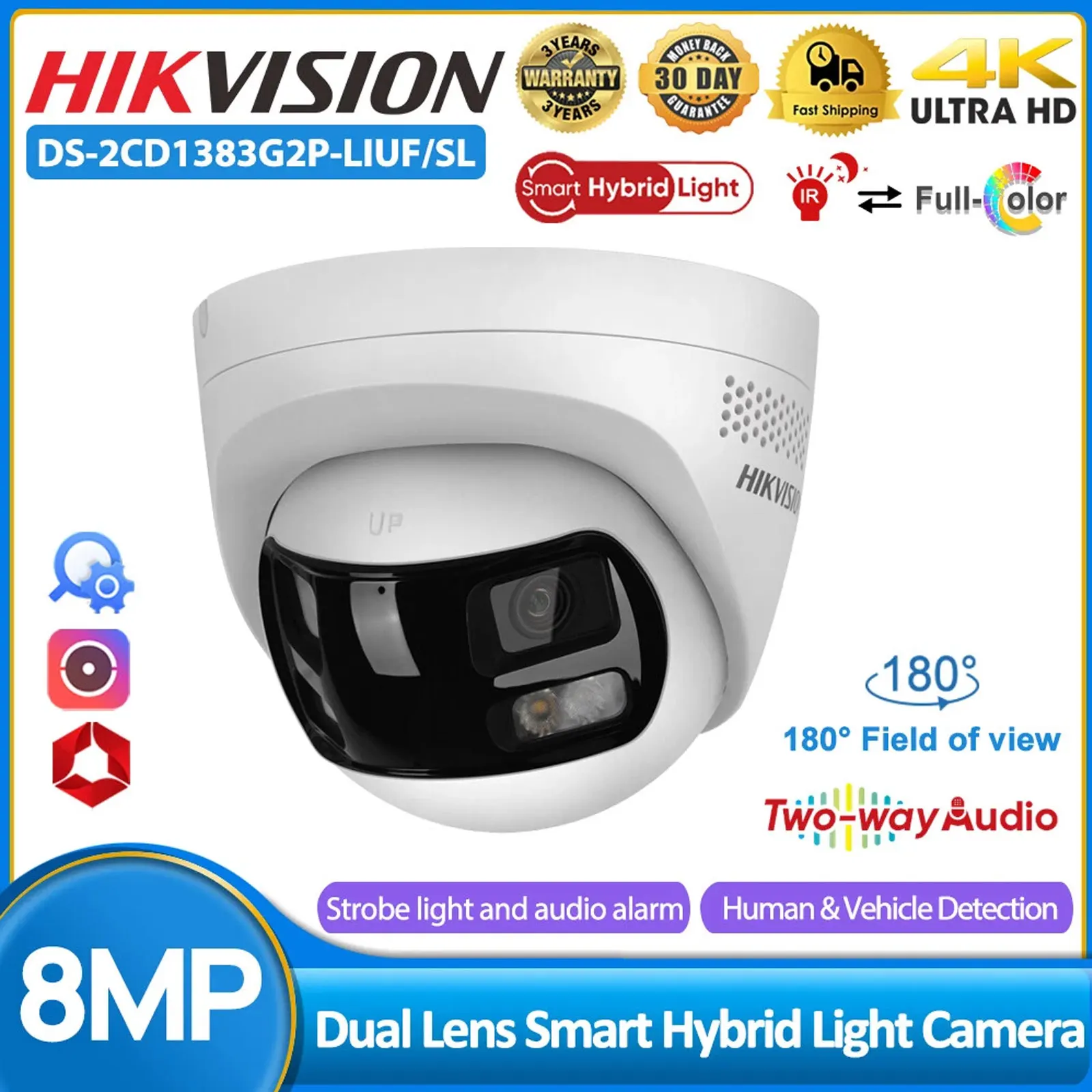 Hikvision 8MP Panor…