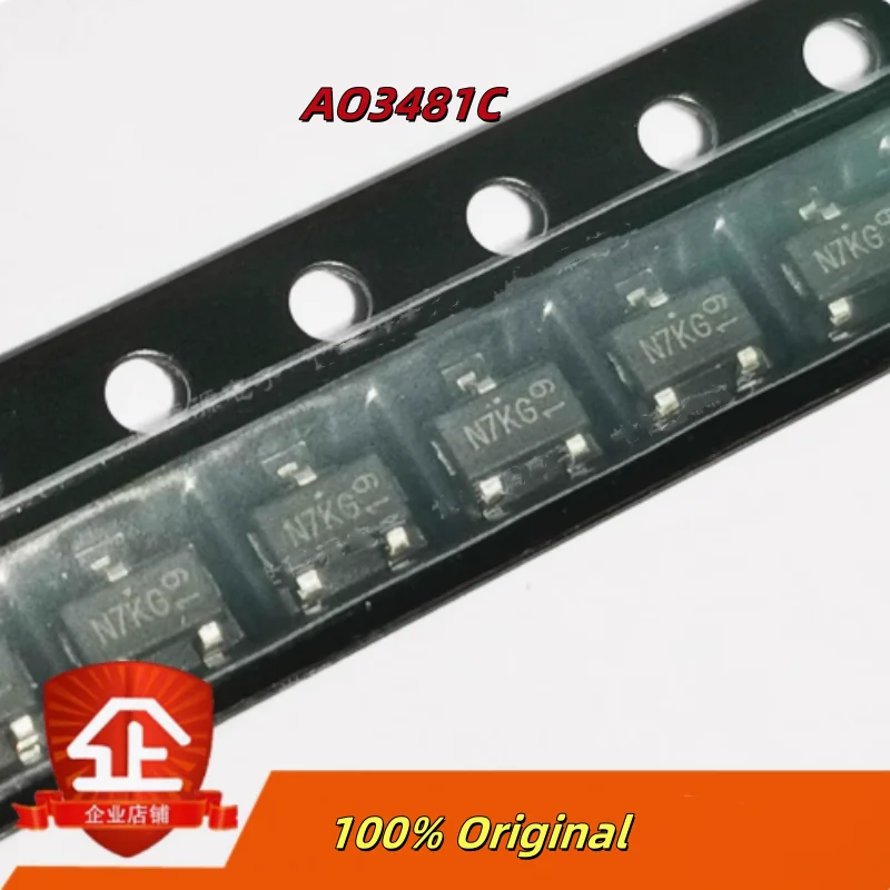 

10PCS 100% New AO3485C AO3480C N6 AO3481C N7 SOT-23 Brand New Original Chips ic