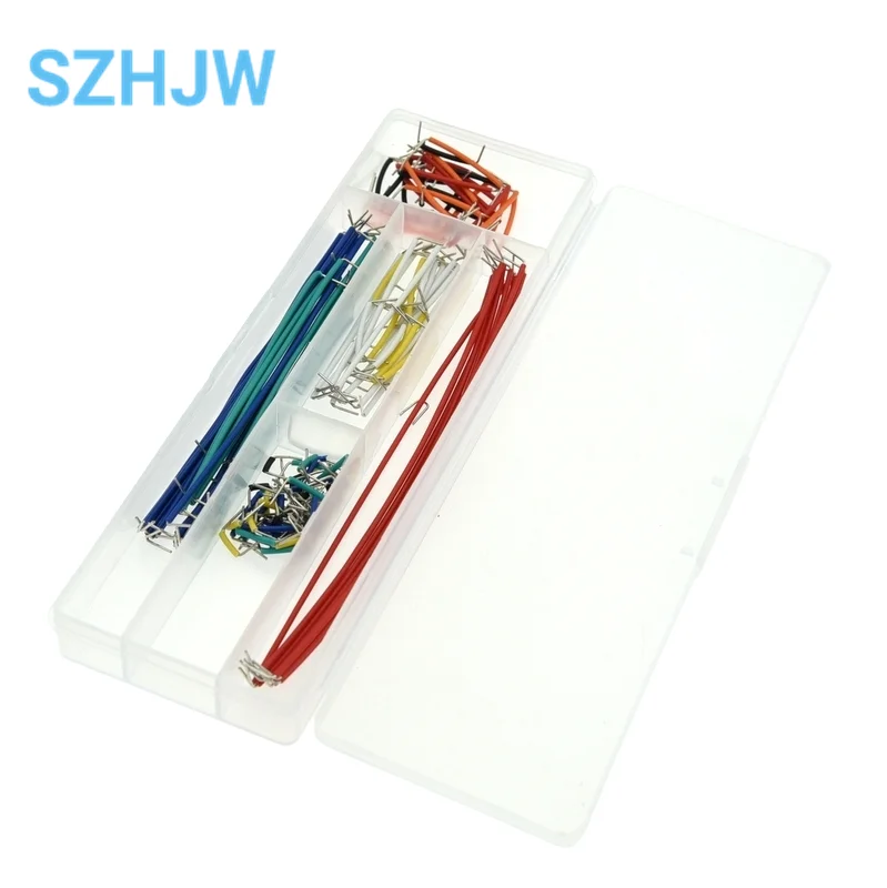 14kind 10strip = 140pcs U Shape Solderless Breadboard Jumper Cable Wire Kit For PCB Bread Board