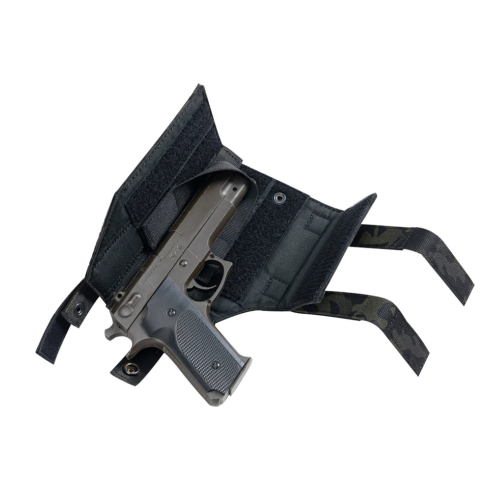 Tactische Pistool Holster Universele Airsoft Holster Jacht Molle Pistool Molle Holster Verstelbare Rechterhand Pistooltas