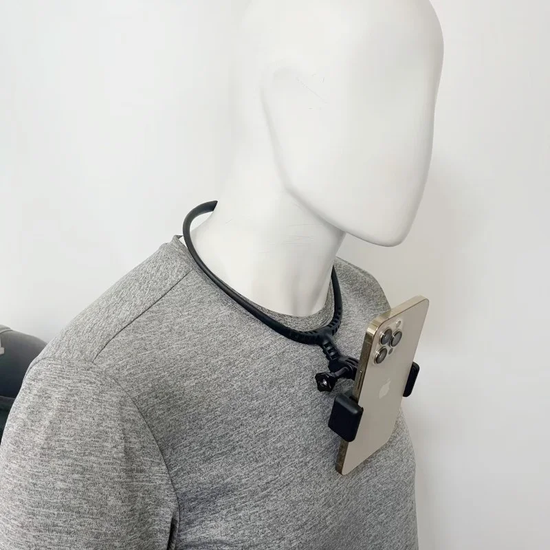 Soporte de cuello portátil manos libres soporte de teléfono perezoso soporte colgante Universal para soporte de estación de acoplamiento de Iphone