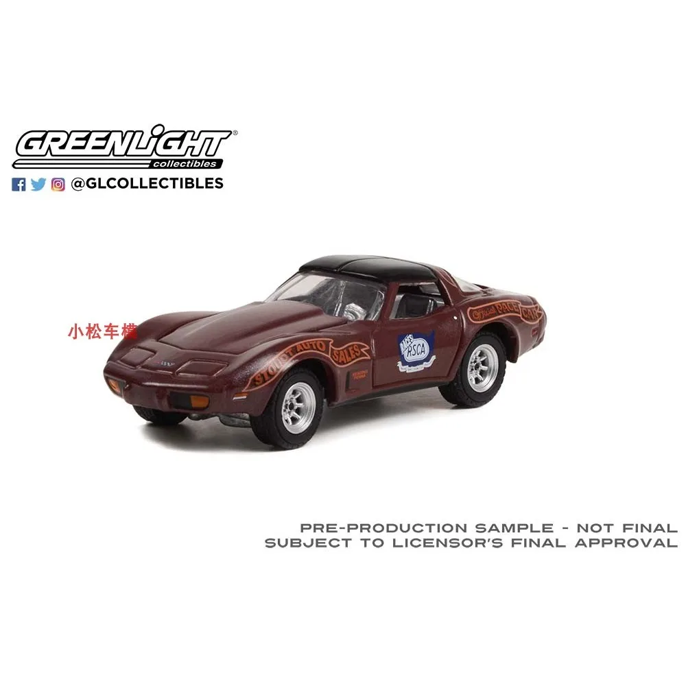 

1:64 1982 Chevrolet Corvette - National Highway Official Speed Vehicle - Nazareth, Pennsylvania Advanced Car Model Collectibles