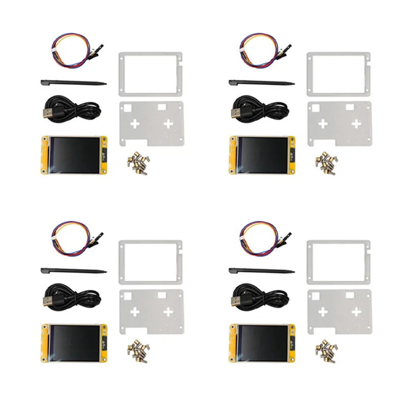 

4X Nerdminer V2 2,8-дюймовый дисплей BTC Solo Lottery Nerd Miner 56KH/S Crypto Bitcoin Miner Solo Mining Machine
