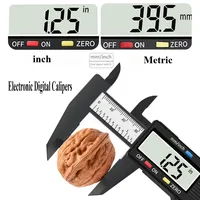 Vernier Caliper Plastic Foot Meter Electronic Ruler Vernier Caliper Measurement Tool Digital Micrometer Calibrator Tools Hand