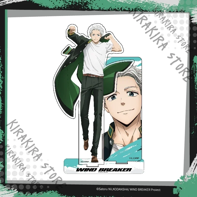 WIND BREAKER Cosplay Standing Plate Indicative Board Genuine Anime Ornaments Nirei Akihiko Sugishita Kyotaro Sakura Haruka view 3