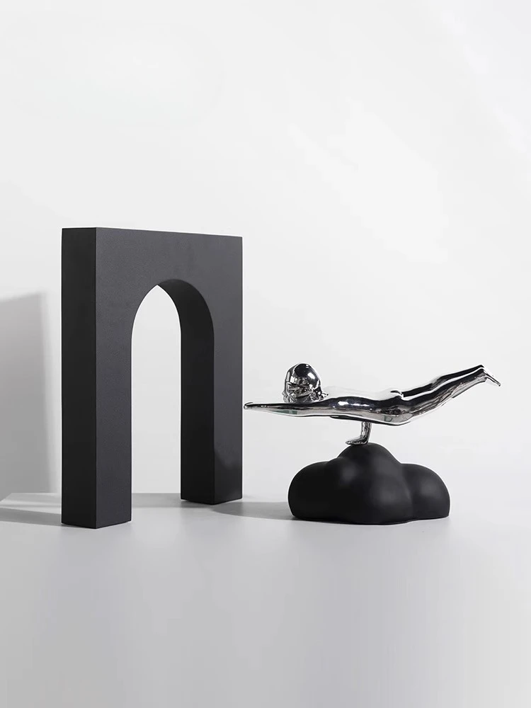 

Hotel model room home living room ornament, resin entrance handicraft decoration gift