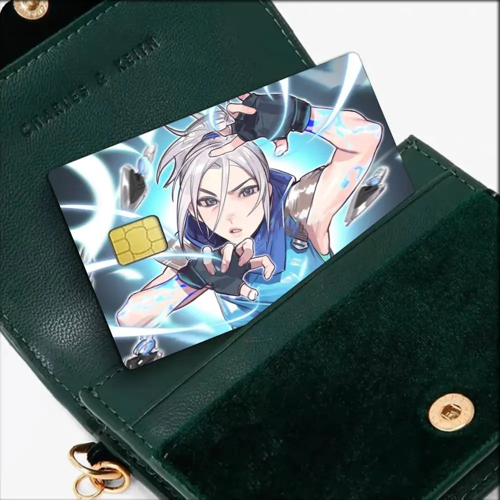 Game Jett Waterproof Film Skin Cover Credit Card Stickers Debit Front Bank Bus Pass
