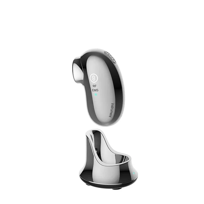 

Портативный мини-LED-массажер для лифтинга лица и шеи, удаления морщин, с теплым микротоковым EMS-массажем и импульсным таппингом