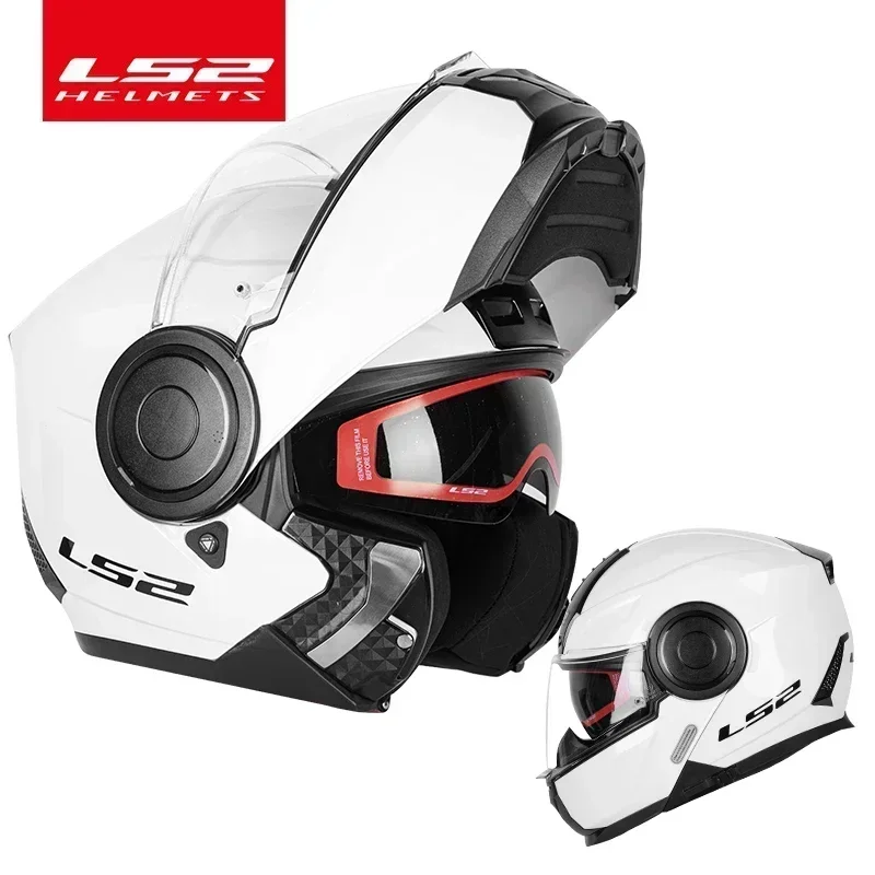 Casco LS2 SCOPE Flip-up motorcycle helmet ls2 ff902 modular double lens helmets capacete casque