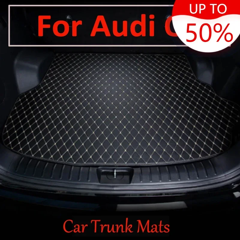 Car trunk mat for Audi Q3 2012 2013 2014 2015 2016 cargo liner carpet interior accessories cover