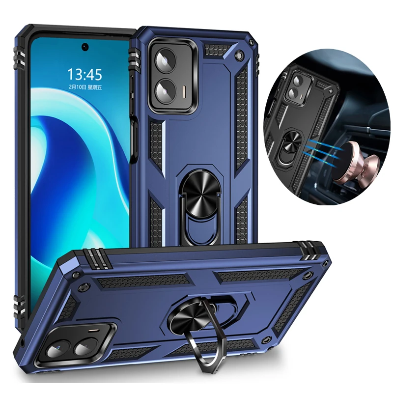 Military Grade Drop Shockproof Protection Cover With Kickstand For Motorola MOTO G 5G Plus 2022 2023 2024 Back Cover Phone Case