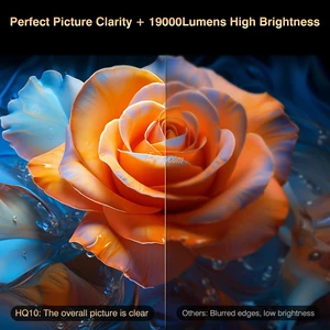 Everycom HQ10W Full HD Dolby Projector Audio 4K Video Smart TV Home 1080p 19000 Lumen Projektoren 2 + 64 GB Cinema Projector 8 Hauptverkaufsoptoma -Projektor - №5