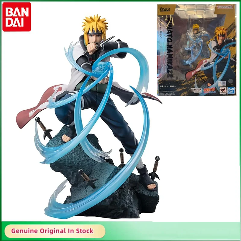 

Bandai Original Figuarts ZERO FZ Minato Namikaze Rasengan NARUTO：Shippuden Anime Action Figures Model Desktop Decoration Gift