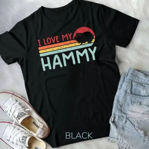 i love my hammy funny i love my hamster gifts Unisex T-shirt