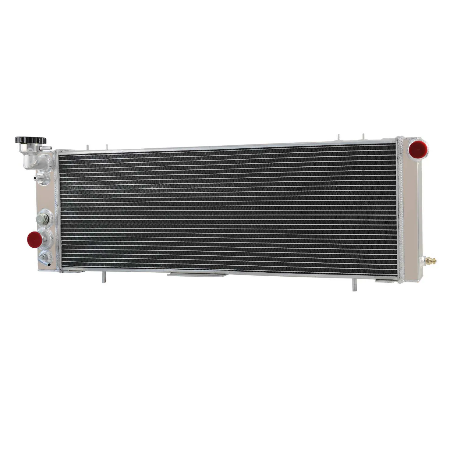 GTGMOTO 4 Rows Aluminum Radiator for 1991~2001 1995 1996 Jeep Cherokee XJ 4.0L AT/M