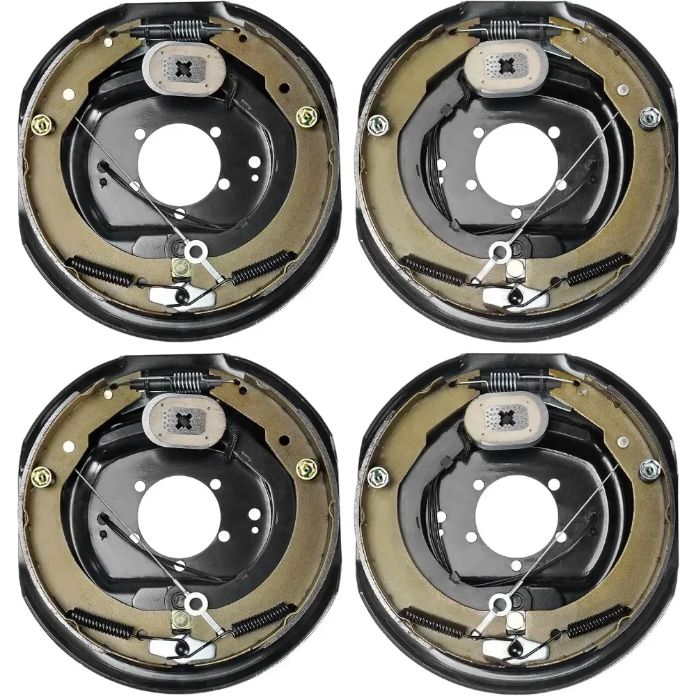 

Электрическая тормозная система с 12 болтами для оси 7000 фунтов, саморегулировка, крепление с 5 отверстиями, пара в комплекте