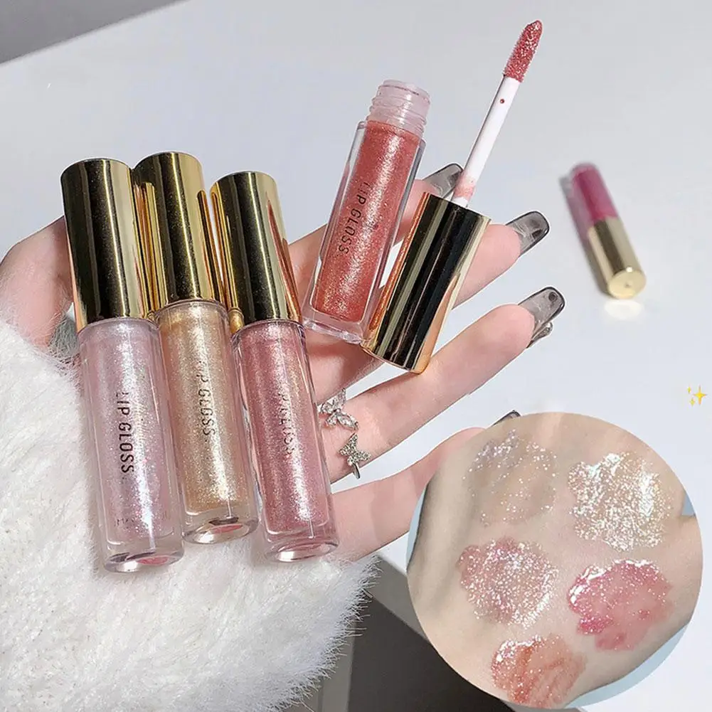 Lanbena honig lippenstift feuchtigkeit spendender spiegel glanz gelee feuchtigkeit spendende kosmetische lippen lippenstift pflege wasserdicht langlebig j0b6