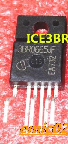 Estoque Original IC, 3BR0665JF TO-220F-5 ICE3BR0665JF, 5 pcs