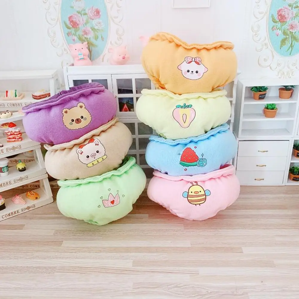 

Модный красочный нагрудник-украшение в виде медведя, универсальный мини-нагрудник с мультяшным дизайном, миниатюрный, милый ​ Мини-салфетка-нагрудник для ролевых игр