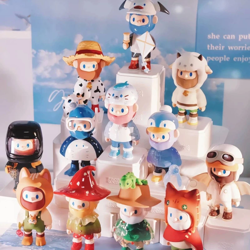 

Genuine Spot Farmer Adventure Series Bob 9generation Blind Box Tide Play Boyfriend S Birthday Present Ornaments Mystery Box Toy