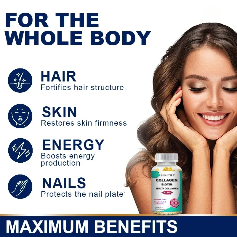 HEALTH NeoCell Super Collagen With Vitamin C and Biotin, Skin, Hair and Nails Supplement, Includes Antioxidants, Tablet