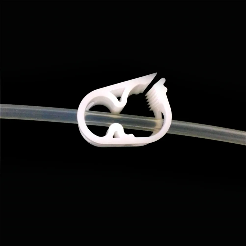 【M】10pcs Home Brew Syphon Tube Clip Pipe Hose Flow Control Wine Beer Making Clamp Holder