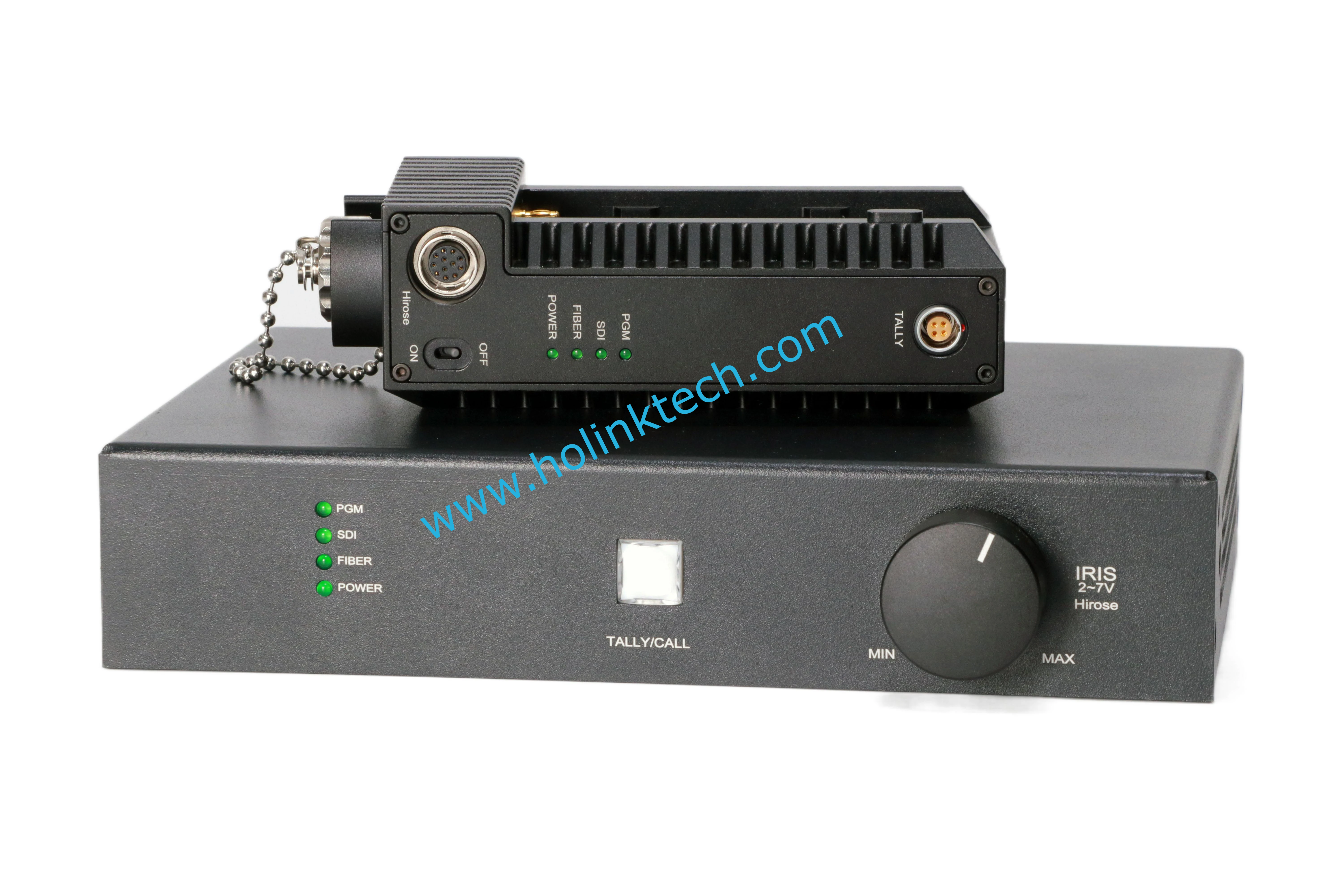 12G SDI Converters for Multi-Camera Broadcast  to Fiber Optic Remote Control System