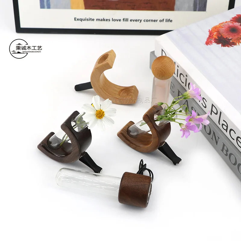 WW22 car perfume trend clip aromatherapy car jewelry car center console ornament decorative flower arrangement