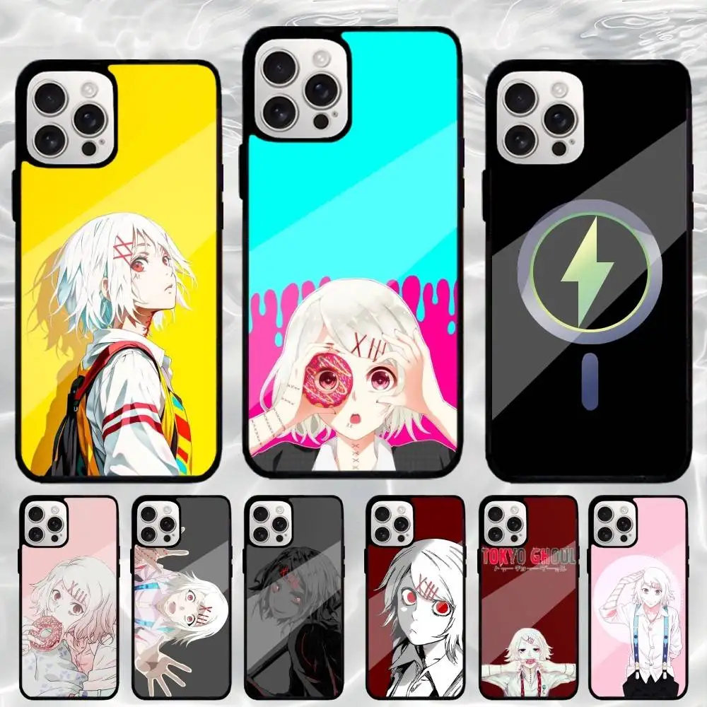 

J-Juuzou S-Suzuya Phone Case For iPhone17,16,15,14,13,12,11 Plus,Pro Max Magnetic For Magsafe Wireless Charging