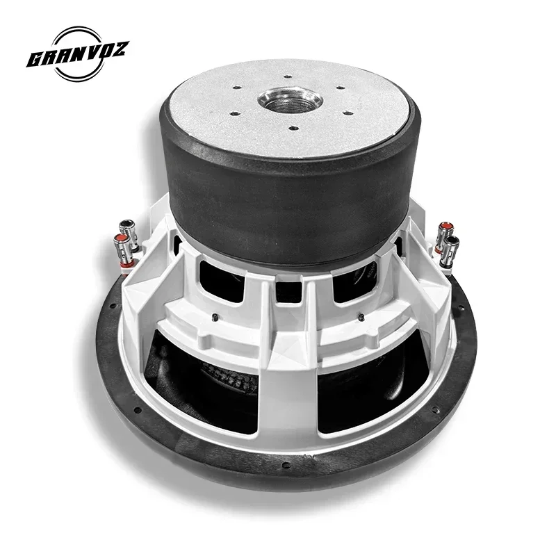 Fornecedor de alto-falantes pronto para obter amostras 12 polegadas 1500W RMS motor BASKET de alumínio 204OZ CAR SUBWOOFER DUAL 2OHMS