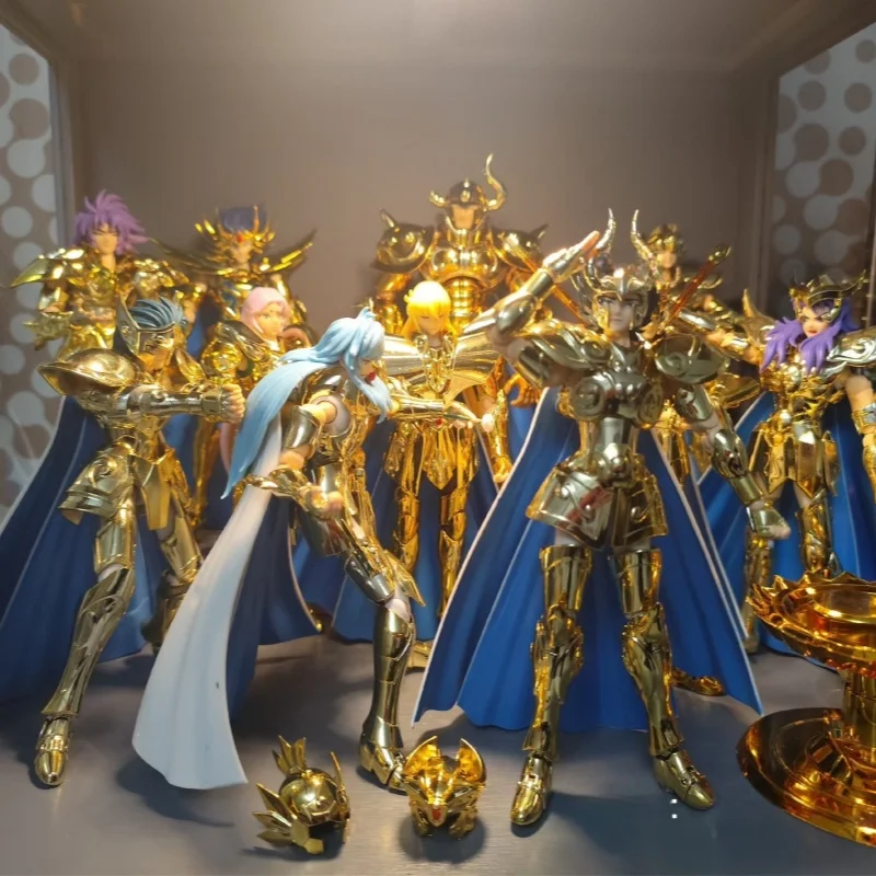 

In Stock CS Model Saint Seiya Myth Cloth EX Sagittarius Aiolos/Capricorn Shura/Gemini Saga/ Libra Dohko Action Figure