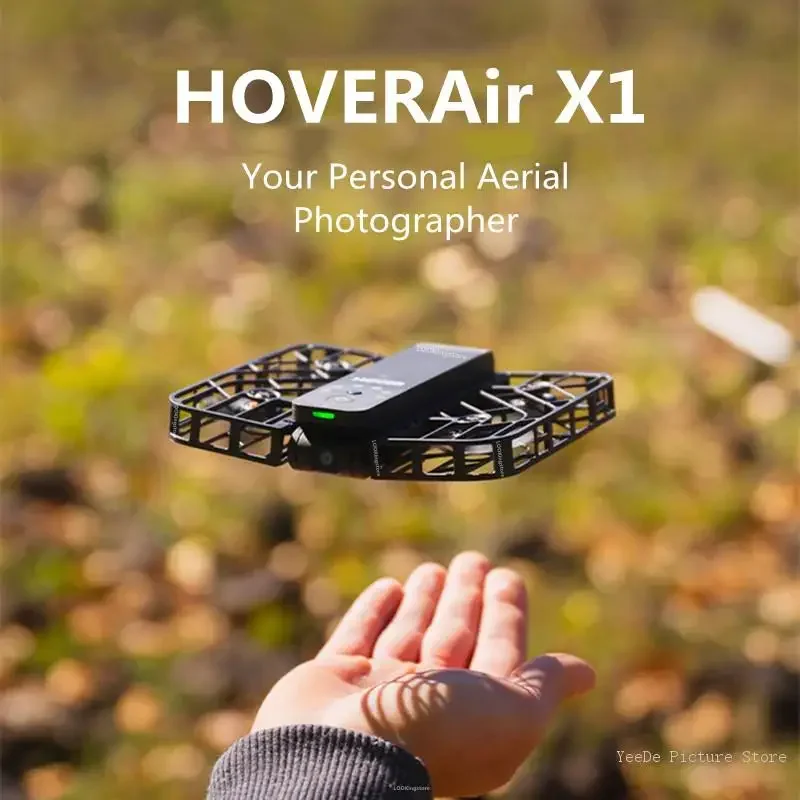 Hover Camera X1 HOVERAir X1 125g Ultra-Light Foldable Portable Unlock Advanced Shots Camera Mini Sport Camera for Outdoor Travel