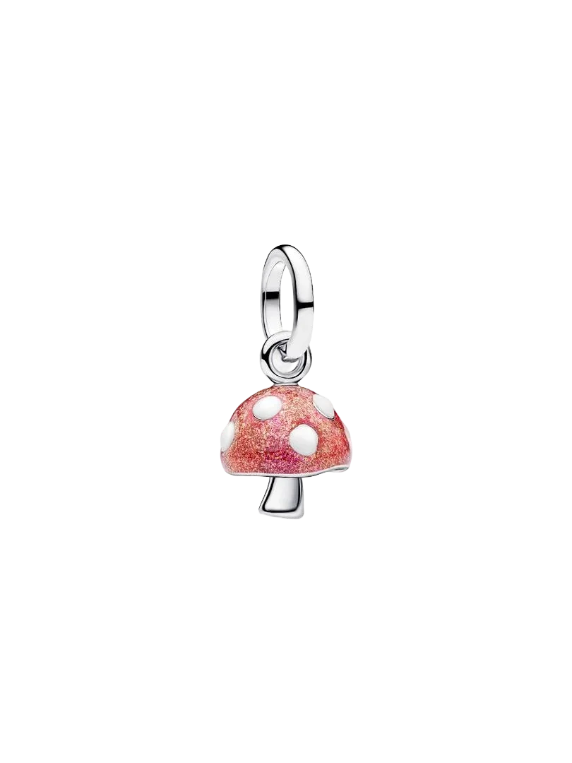 Original Charm Beads,Mushroom Dangle&Love You Mom Infinity Heart&Snake Mini Charm  Bead Fit Pendant Bracelet Women Jewelry Gift