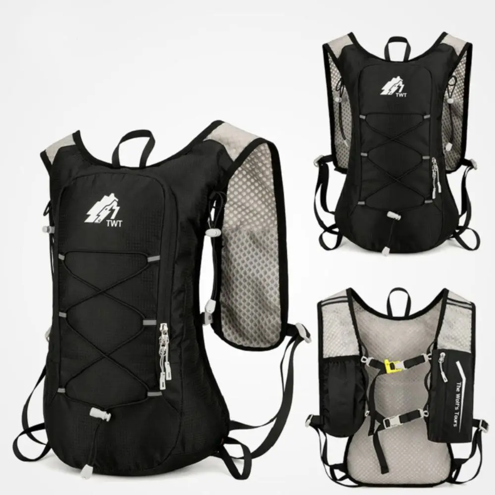 Mochila impermeable para hidratación al aire libre, mochila de escalada ultraligera reflectante, transpirable, multifuncional