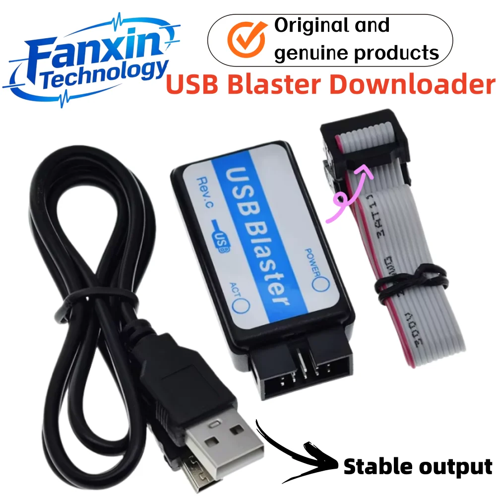 Stable Version USB Blaster (ALTERA CPLD/FPGA Programmer) REV.C Support AS PS JTAG Multiple Download Modes Fast Delivery