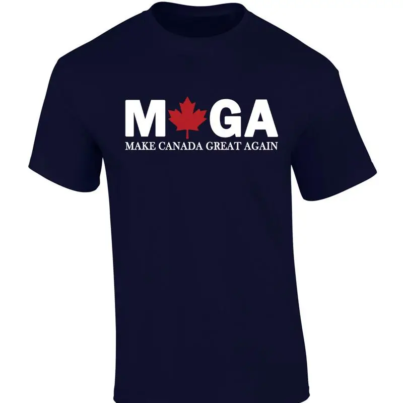 

Trenz Shirt Company MCGA Make Canada Great Again Short Sleeve T-shirt Graphic