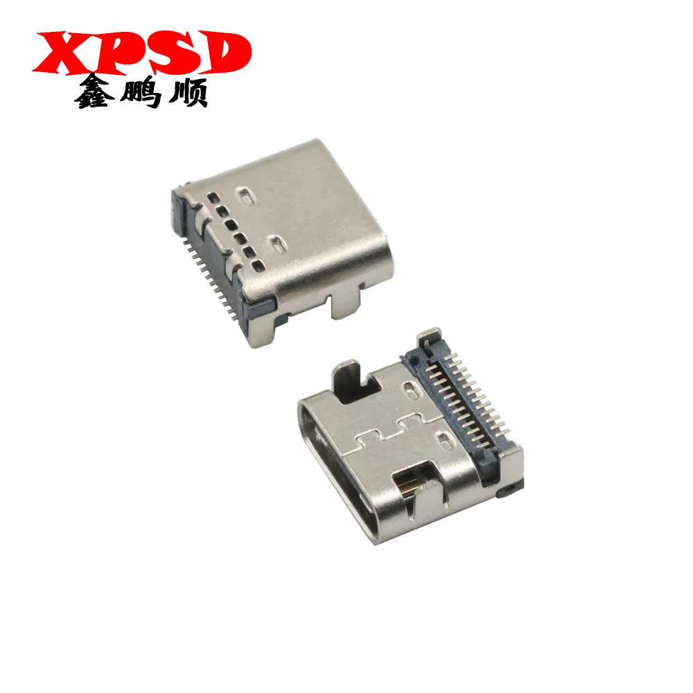 5PCS TYPE-C 3.1USB Female Socket 24pin Double Row SMD Fast Charging Female High Transfer Data Charging Socket